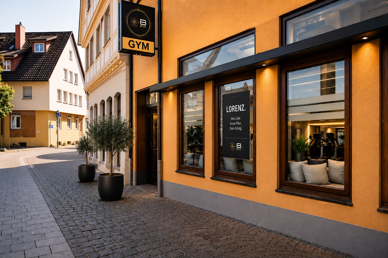 Außenansicht in der Kirchstraße Besigheim